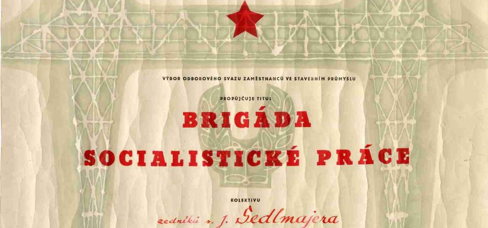 Brigáda socialistické práce (zkratka BSP) byla formou soutěžení za reálného socialismu. Idea Brigád socialistické práce vznikla v SSSR, kde byly takovéto kolektivy zakládány v 50. letech. ... <a href="#" class="showslidedescr" data-slide="7">více</a>